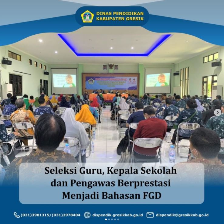 Seleksi Guru, Kepala Sekolah dan Pengawas Berprestasi Menjadi Bahasan FGD