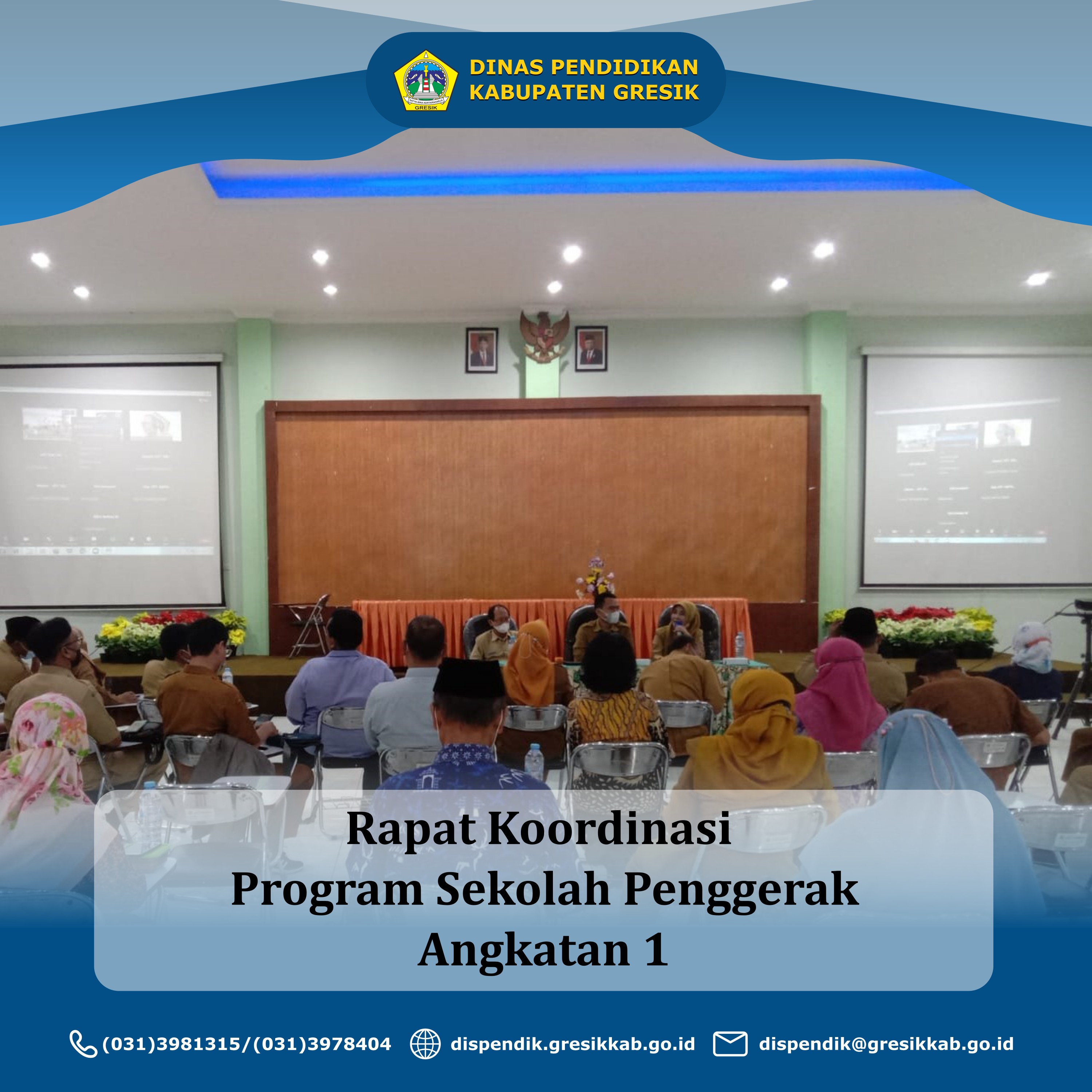 Rapat Koordinasi Program Sekolah Penggerak Angkatan 1