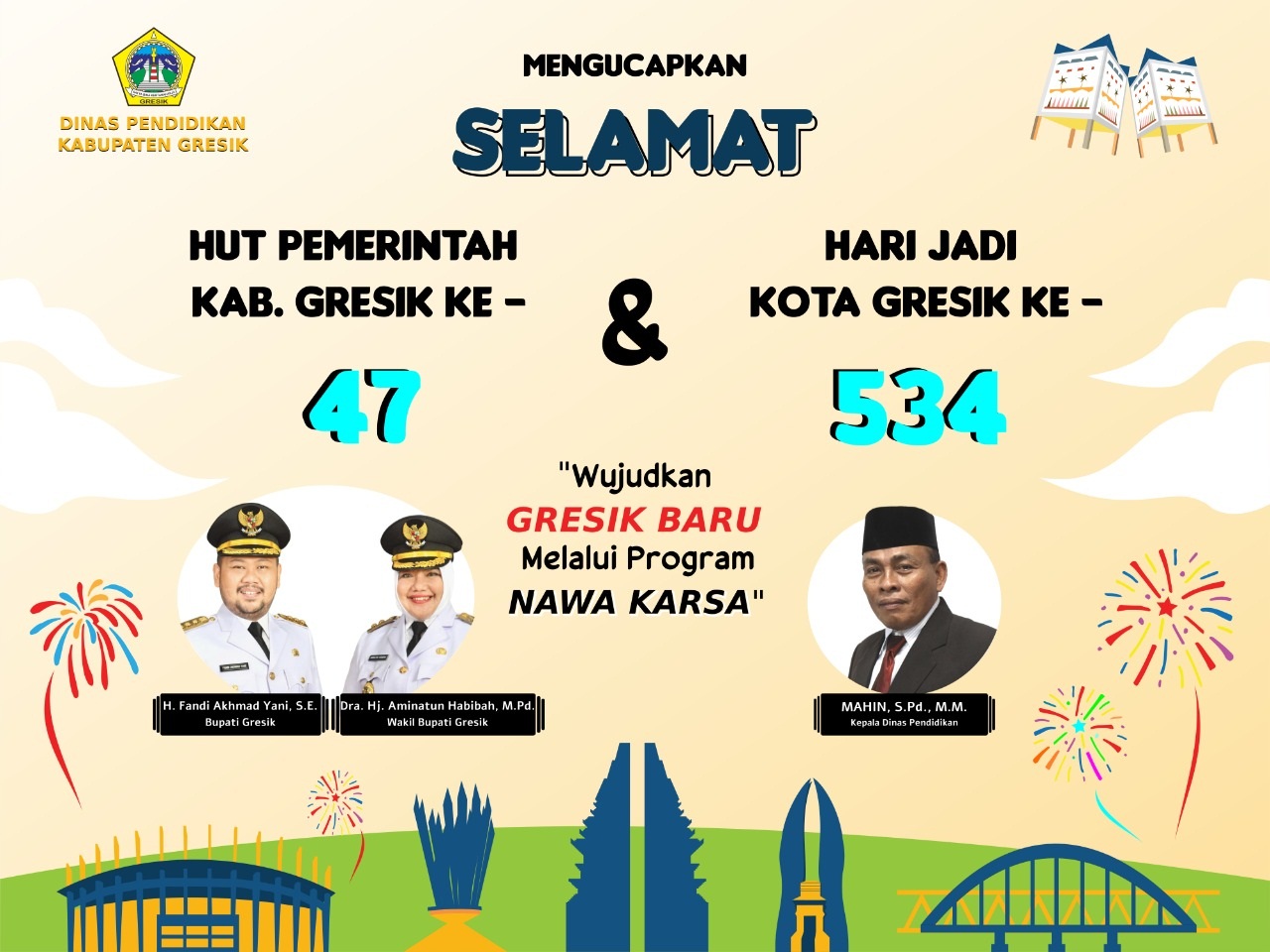 Selamat Ulang Tahun Gresik 