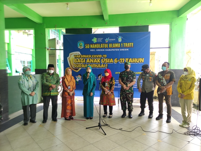 Ning Nurul Membuka Kick Off Vaksinasi Anak 
