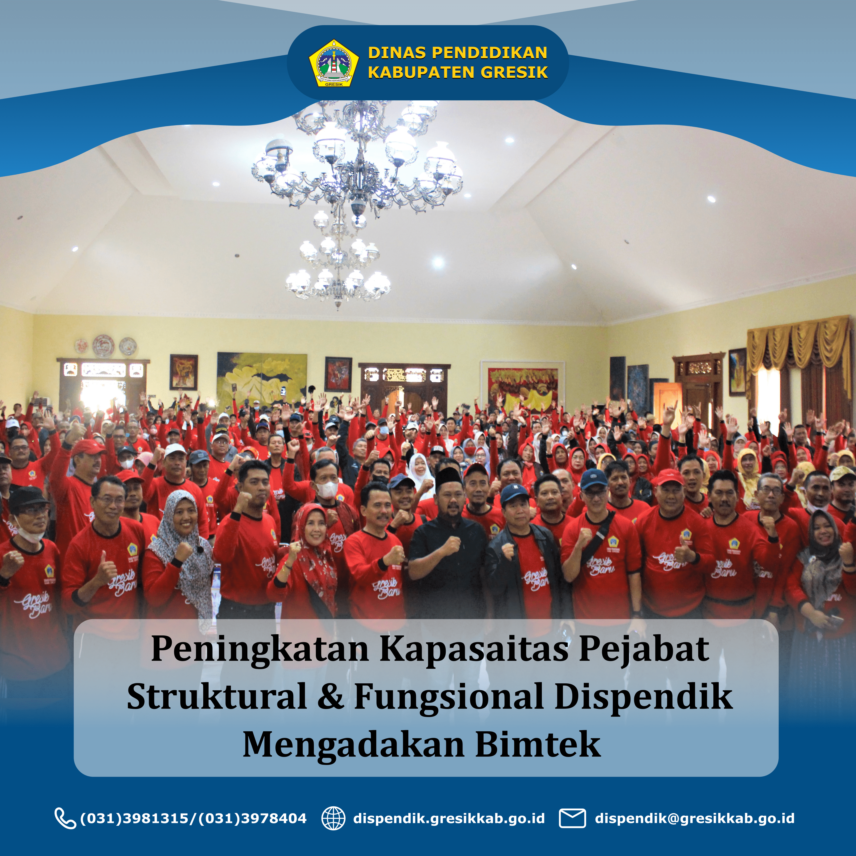 Peningkatan Kapasaitas Pejabat Struktural & Fungsional Dispendik Mengadakan Bimtek
