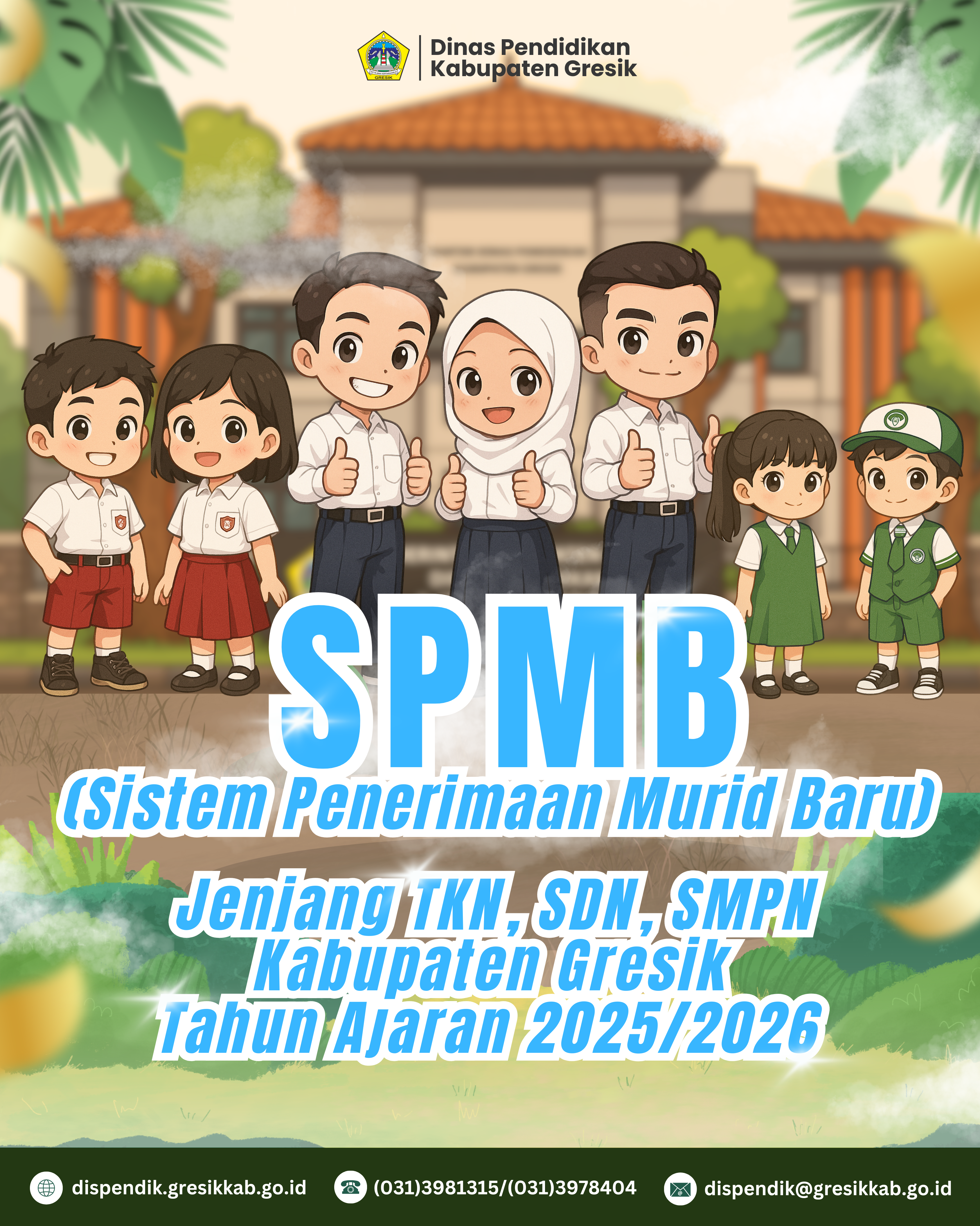 Halo Calon Murid Baru Kabupaten Gresik, sudah siapkah dengan SPMB tahun Ajaran 2025/2026?