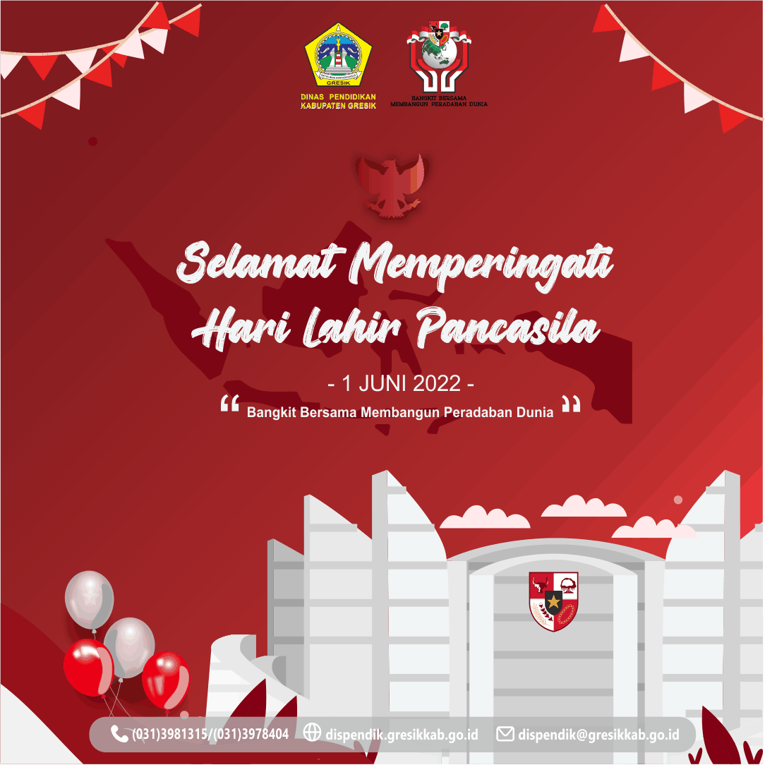 Selamat Hari Lahir Pancasila 2022