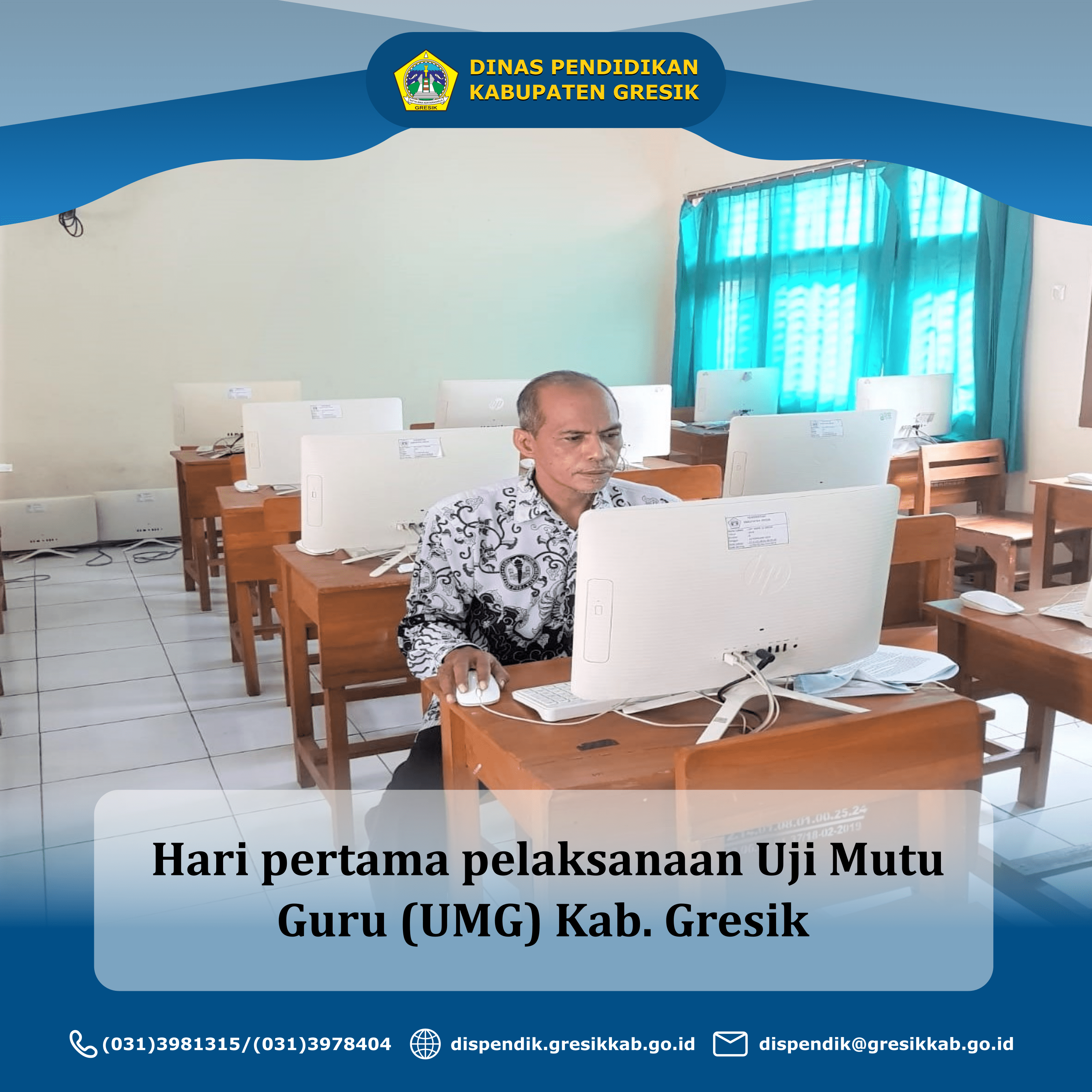 Pelaksanaan Uji Mutu Guru (UMG) Hari Pertama
