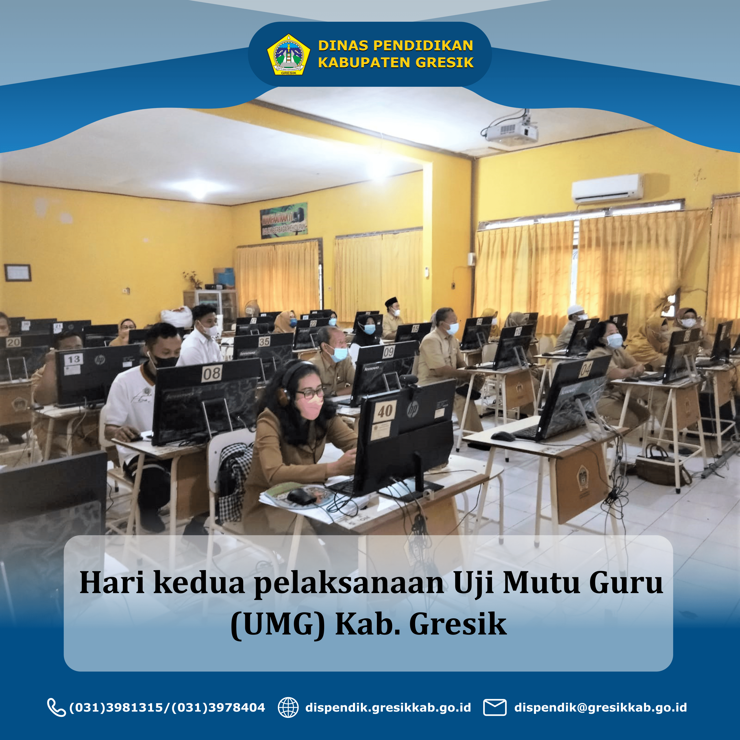 Pelaksanaan Uji Mutu Guru (UMG) Hari Kedua